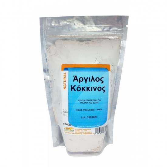 Αργιλος, κόκκινη, 500 γρ