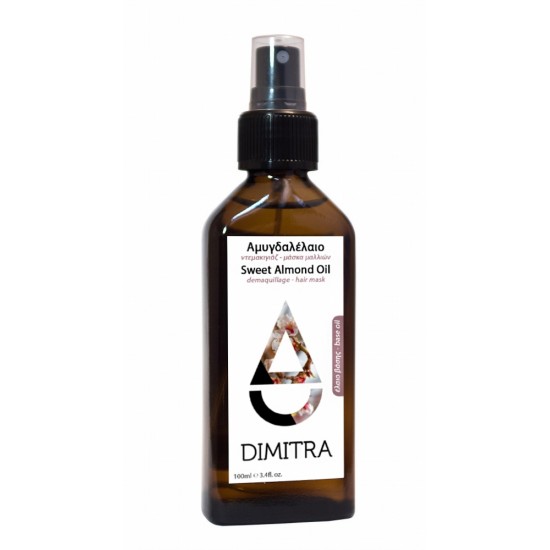 Αμυγδαλέλαιο, Dimitra, βιολογικό, 100ml