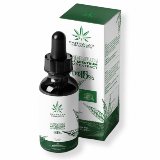 Έλαιο Κάνναβης - CBD OIL 1500mg 15%, 10ml
